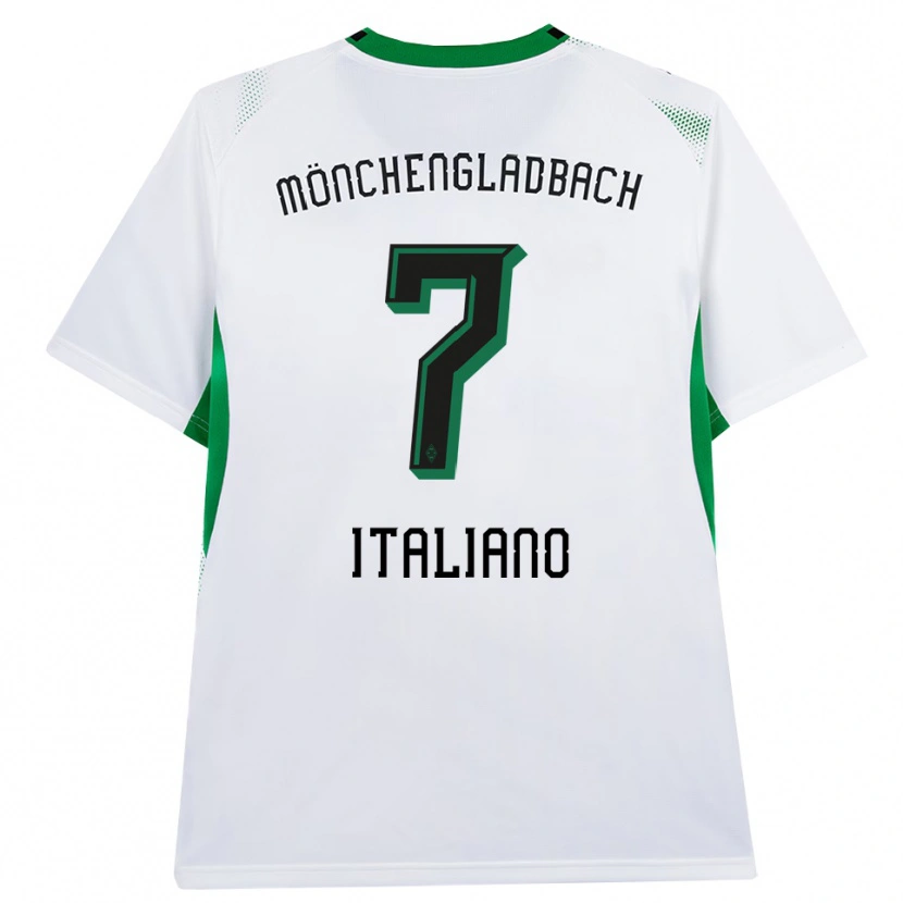 Danxen Män Jacob Italiano #7 Vit Svart Grön Hemmatröja Matchtröjor 2026/27 Tröjor T-Tröja