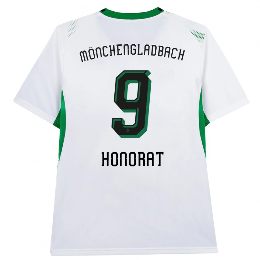 Danxen Män Franck Honorat #9 Vit Svart Grön Hemmatröja Matchtröjor 2026/27 Tröjor T-Tröja