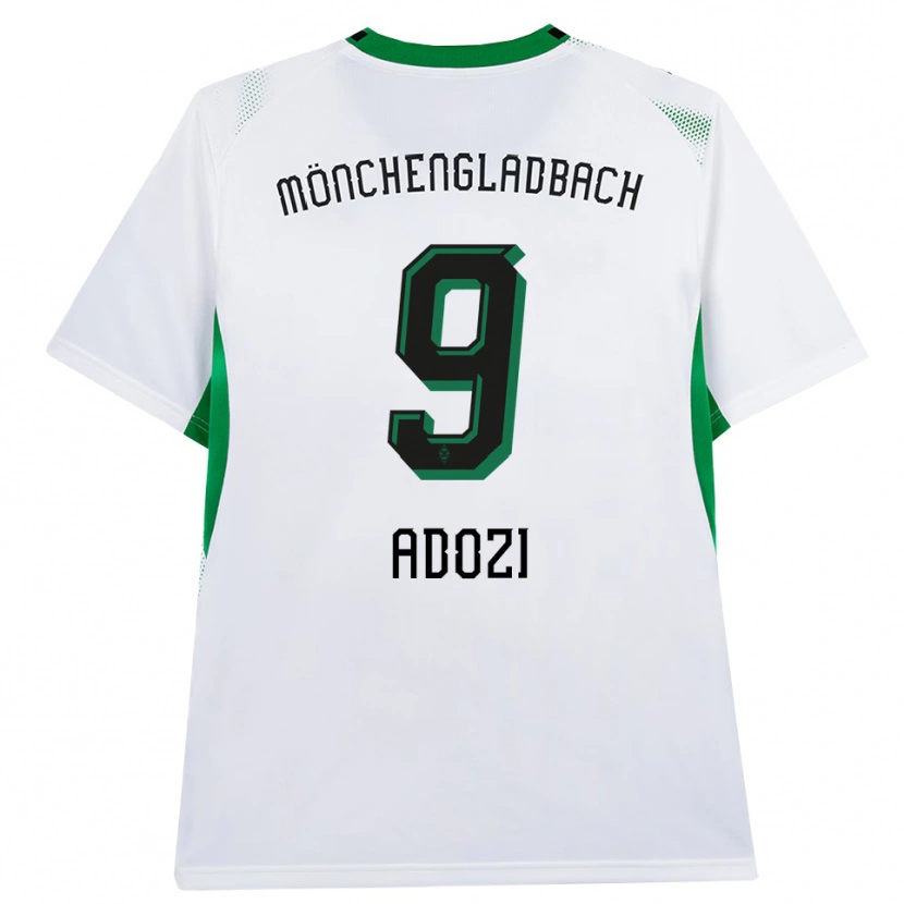 Danxen Män Justin Adozi #9 Vit Svart Grön Hemmatröja Matchtröjor 2026/27 Tröjor T-Tröja