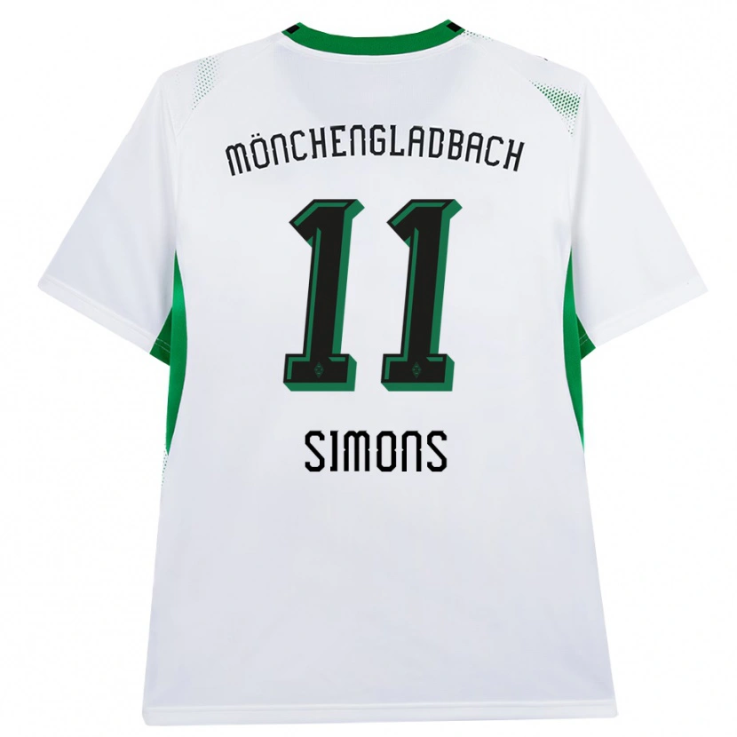 Danxen Män Kelly Simons #11 Vit Svart Grön Hemmatröja Matchtröjor 2026/27 Tröjor T-Tröja