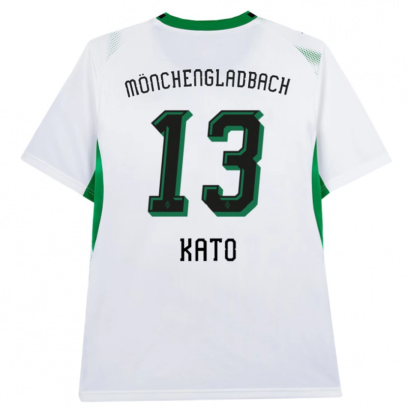 Danxen Män Mizuho Kato #13 Vit Svart Grön Hemmatröja Matchtröjor 2026/27 Tröjor T-Tröja