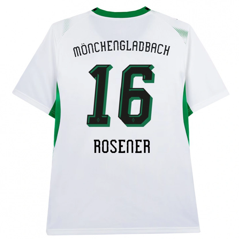 Danxen Män Chiara Rösener #16 Vit Svart Grön Hemmatröja Matchtröjor 2026/27 Tröjor T-Tröja