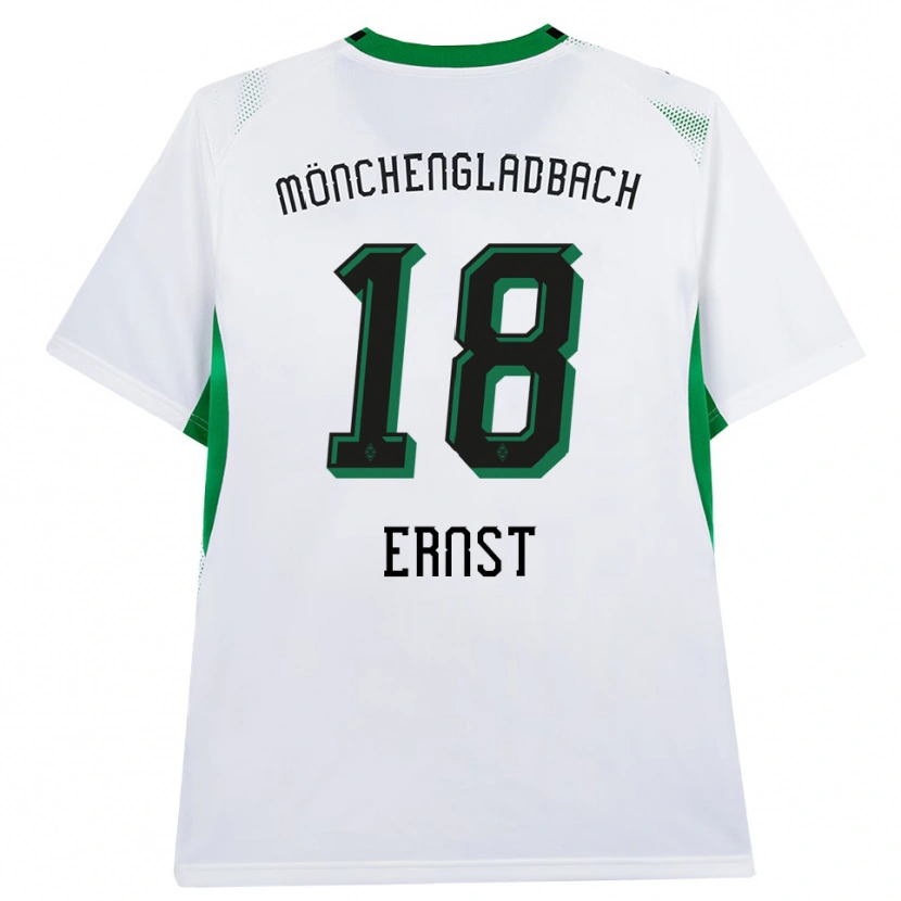 Danxen Män Jesse Ernst #18 Vit Svart Grön Hemmatröja Matchtröjor 2026/27 Tröjor T-Tröja