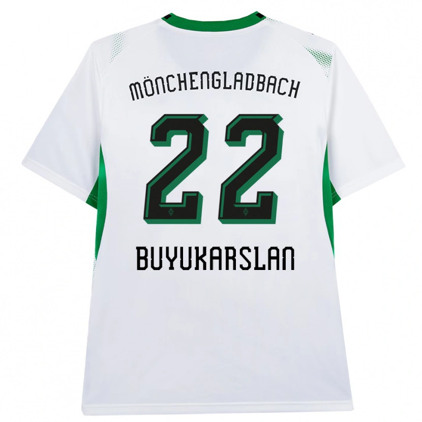 Danxen Män Oguzcan Büyükarslan #22 Vit Svart Grön Hemmatröja Matchtröjor 2026/27 Tröjor T-Tröja