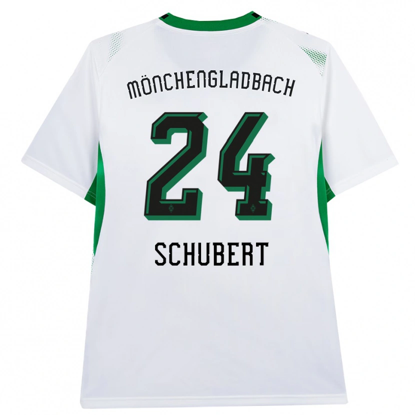 Danxen Män Philipp Schubert #24 Vit Svart Grön Hemmatröja Matchtröjor 2026/27 Tröjor T-Tröja