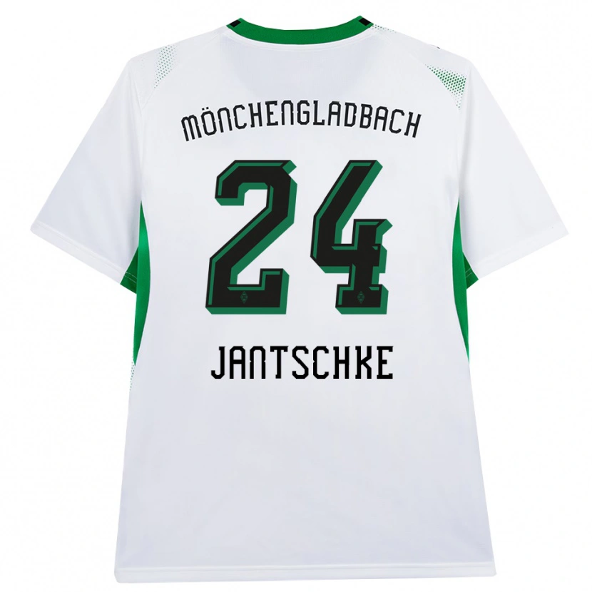 Danxen Män Tony Jantschke #24 Vit Svart Grön Hemmatröja Matchtröjor 2026/27 Tröjor T-Tröja