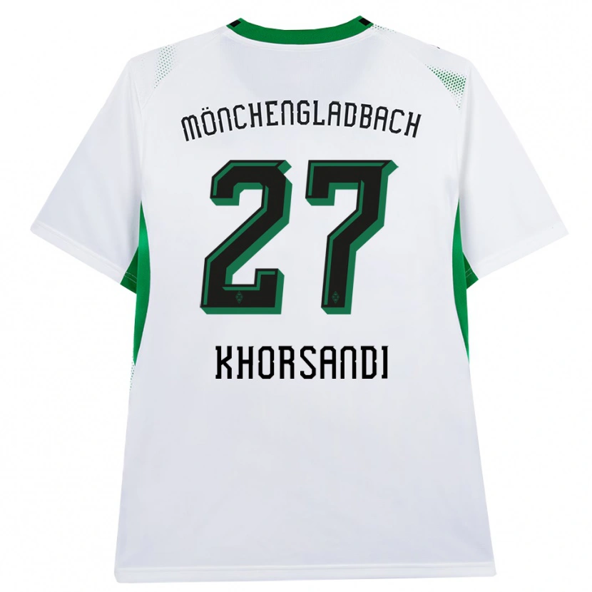 Danxen Män Radin Khorsandi #27 Vit Svart Grön Hemmatröja Matchtröjor 2026/27 Tröjor T-Tröja