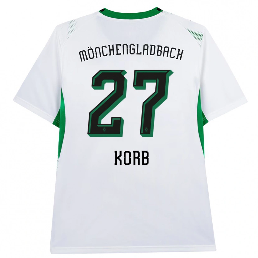 Danxen Män Julian Korb #27 Vit Svart Grön Hemmatröja Matchtröjor 2026/27 Tröjor T-Tröja