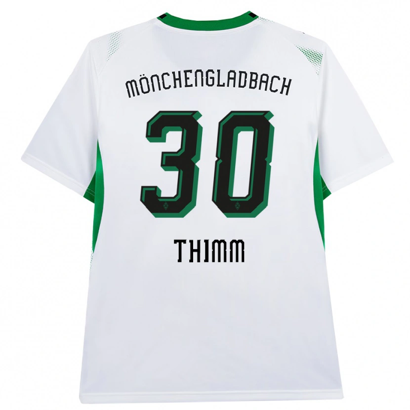 Danxen Män Joshua Thimm #30 Vit Svart Grön Hemmatröja Matchtröjor 2026/27 Tröjor T-Tröja