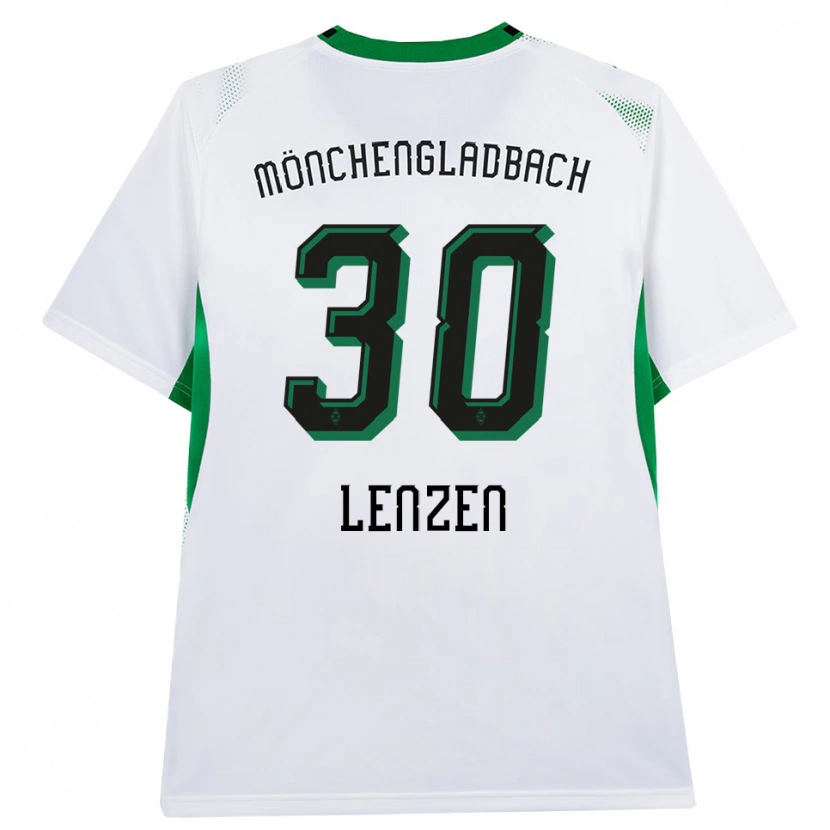 Danxen Män Hannah Lenzen #30 Vit Svart Grön Hemmatröja Matchtröjor 2026/27 Tröjor T-Tröja