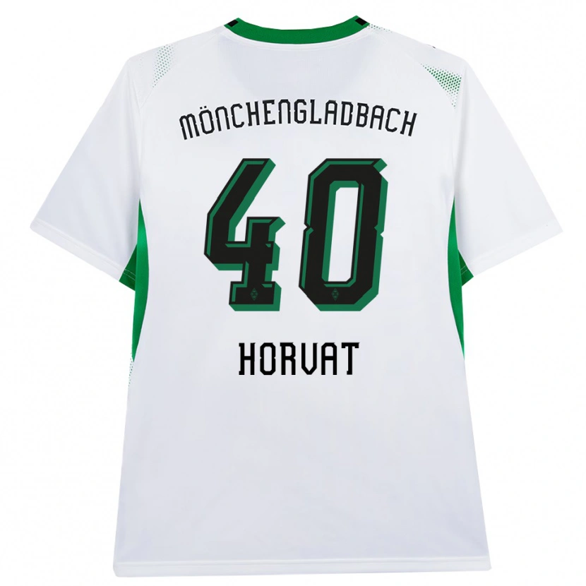 Danxen Män Niko Horvat #40 Vit Svart Grön Hemmatröja Matchtröjor 2026/27 Tröjor T-Tröja