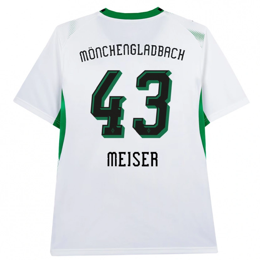 Danxen Män Tyler Meiser #43 Vit Svart Grön Hemmatröja Matchtröjor 2026/27 Tröjor T-Tröja