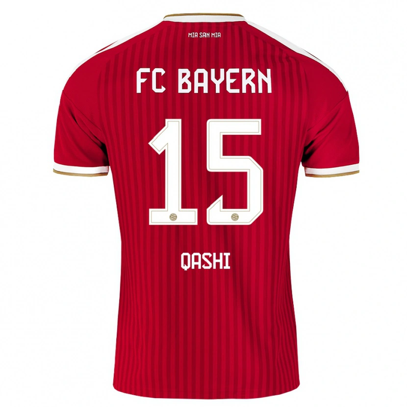 Danxen Män Yousef Qashi #15 Röd Vit Blå Hemmatröja Matchtröjor 2026/27 Tröjor T-Tröja