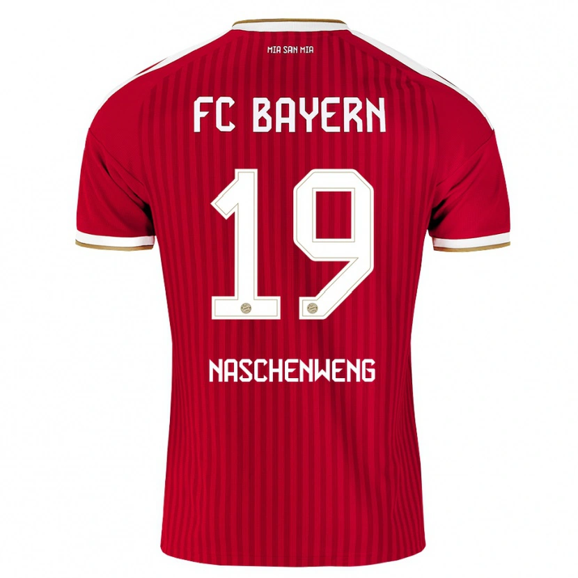 Danxen Män Katharina Naschenweng #19 Röd Vit Blå Hemmatröja Matchtröjor 2026/27 Tröjor T-Tröja