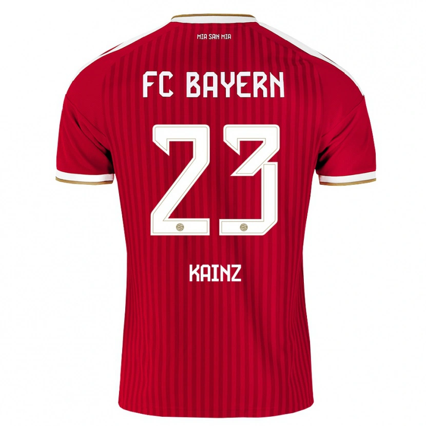 Danxen Män Manuel Kainz #23 Röd Vit Blå Hemmatröja Matchtröjor 2026/27 Tröjor T-Tröja