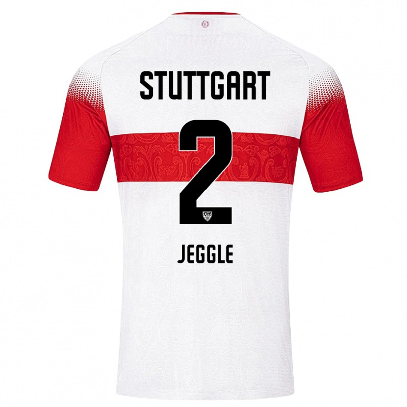 Danxen Män Neo Jeggle #2 Vit Röd Gul Hemmatröja Matchtröjor 2026/27 Tröjor T-Tröja