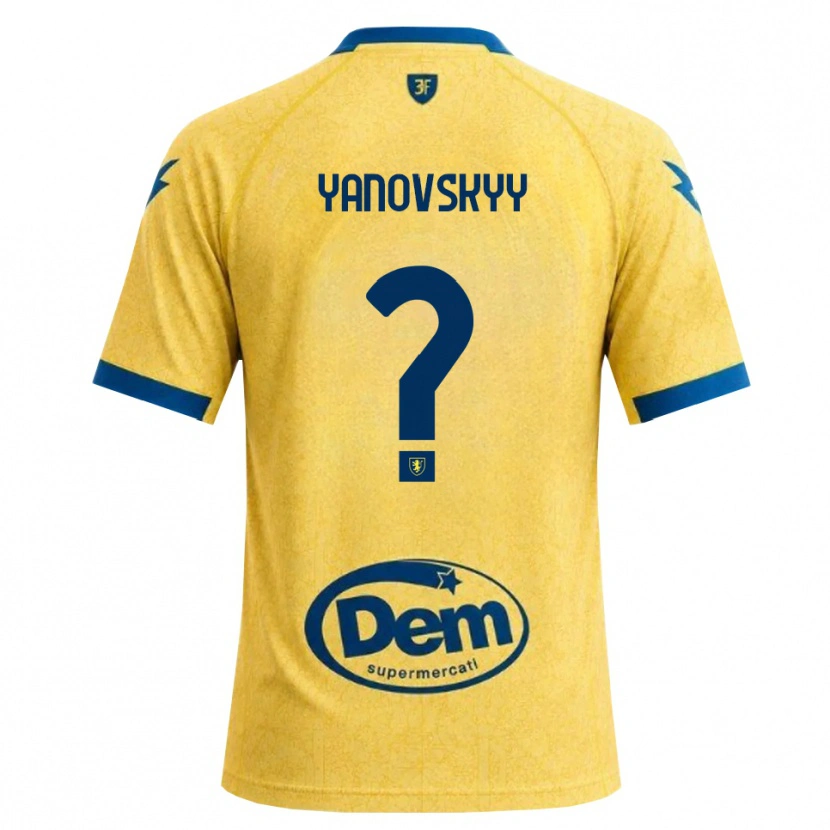 Danxen Män Riccardo Yanovskyy #0 Khakisvart Blå Hemmatröja Matchtröjor 2026/27 Tröjor T-Tröja