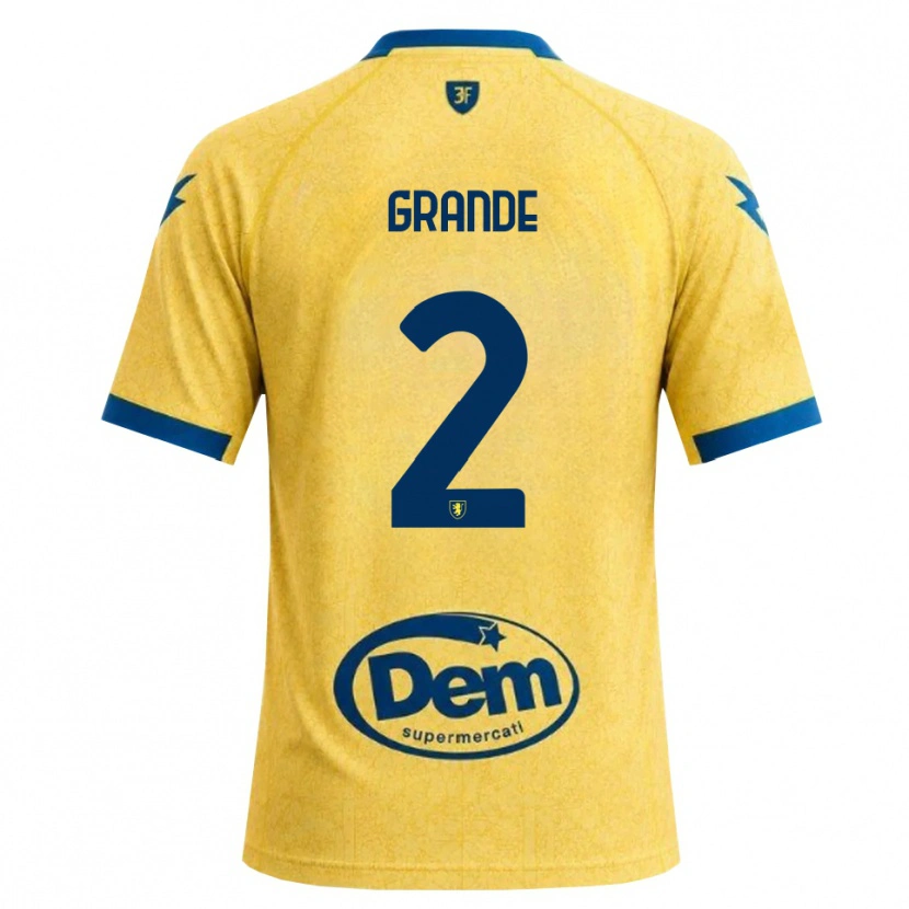 Danxen Män Alessandro Grande #2 Khakisvart Blå Hemmatröja Matchtröjor 2026/27 Tröjor T-Tröja
