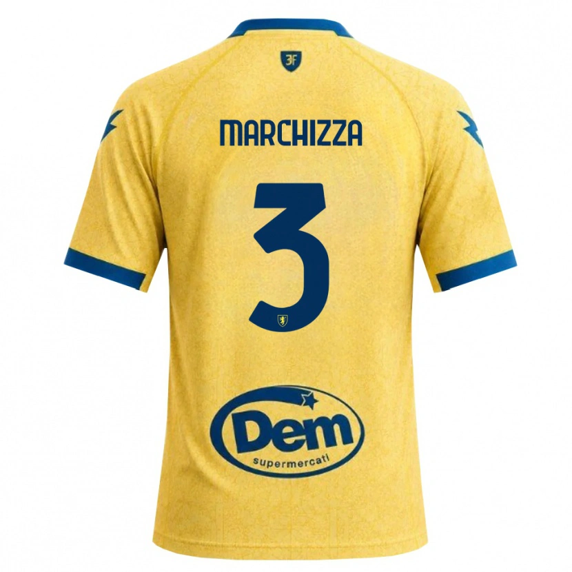 Danxen Män Riccardo Marchizza #3 Khakisvart Blå Hemmatröja Matchtröjor 2026/27 Tröjor T-Tröja