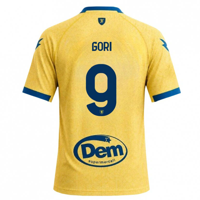 Danxen Män Lorenzo Gori #9 Khakisvart Blå Hemmatröja Matchtröjor 2026/27 Tröjor T-Tröja