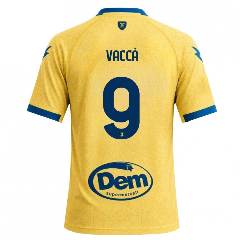 Danxen Män Antonio Vaccà #9 Khakisvart Blå Hemmatröja Matchtröjor 2026/27 Tröjor T-Tröja