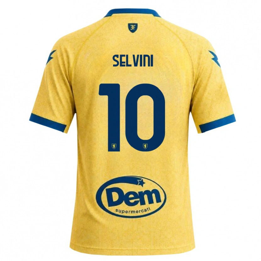 Danxen Män Alessandro Selvini #10 Khakisvart Blå Hemmatröja Matchtröjor 2026/27 Tröjor T-Tröja