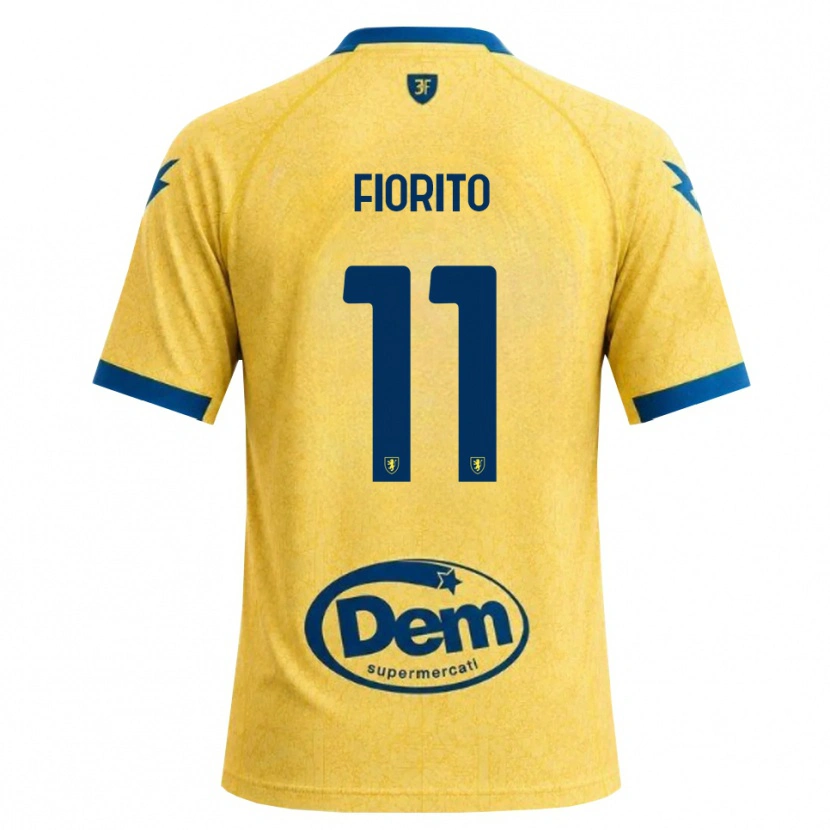 Danxen Män Loris Fiorito #11 Khakisvart Blå Hemmatröja Matchtröjor 2026/27 Tröjor T-Tröja