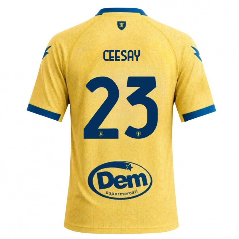 Danxen Män Abubacar Ceesay #23 Khakisvart Blå Hemmatröja Matchtröjor 2026/27 Tröjor T-Tröja