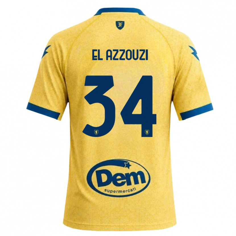 Danxen Män Anouar El Azzouzi #34 Khakisvart Blå Hemmatröja Matchtröjor 2026/27 Tröjor T-Tröja