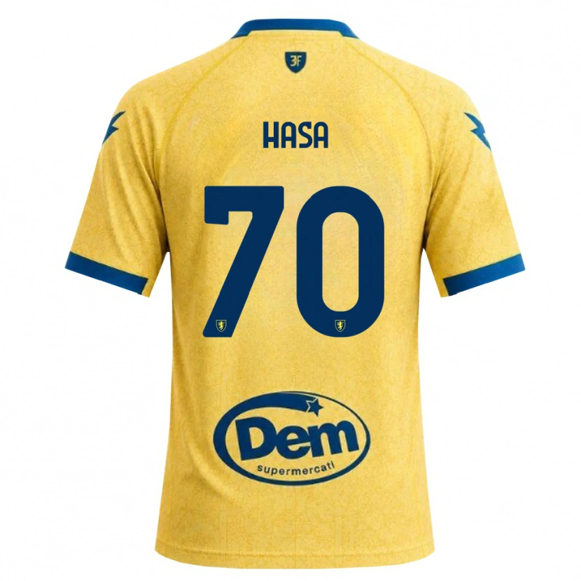 Danxen Män Luis Hasa #70 Khakisvart Blå Hemmatröja Matchtröjor 2026/27 Tröjor T-Tröja