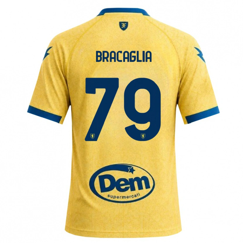 Danxen Män Gabriele Bracaglia #79 Khakisvart Blå Hemmatröja Matchtröjor 2026/27 Tröjor T-Tröja