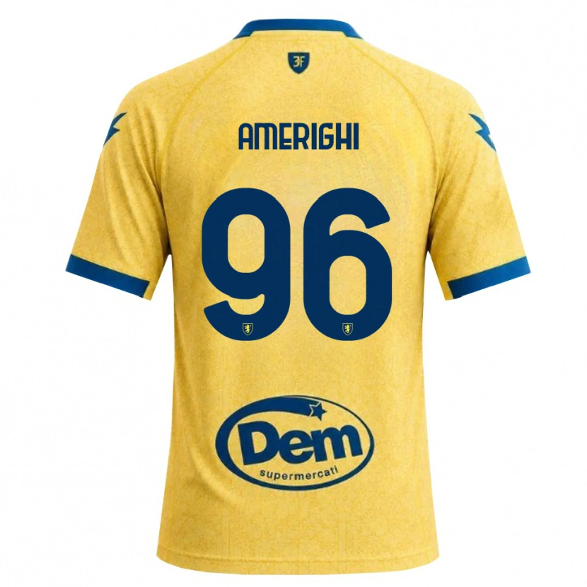 Danxen Män Igor Amerighi #96 Khakisvart Blå Hemmatröja Matchtröjor 2026/27 Tröjor T-Tröja