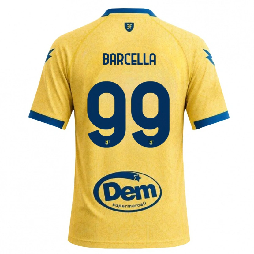 Danxen Män Kevin Barcella #99 Khakisvart Blå Hemmatröja Matchtröjor 2026/27 Tröjor T-Tröja