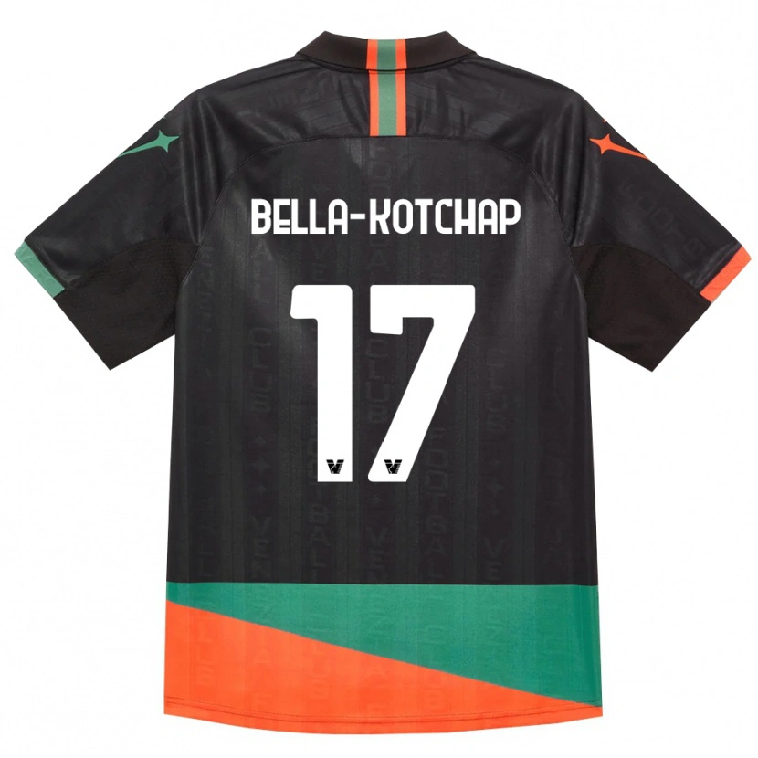 Danxen Män Armel Bella-Kotchap #17 Svart Orange Grön Hemmatröja Matchtröjor 2026/27 Tröjor T-Tröja