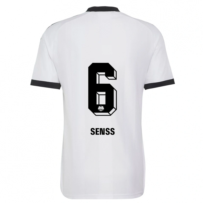 Danxen Män Elisa Senss #6 Svart Vit Bortatröja Matchtröjor 2026/27 Tröjor T-Tröja