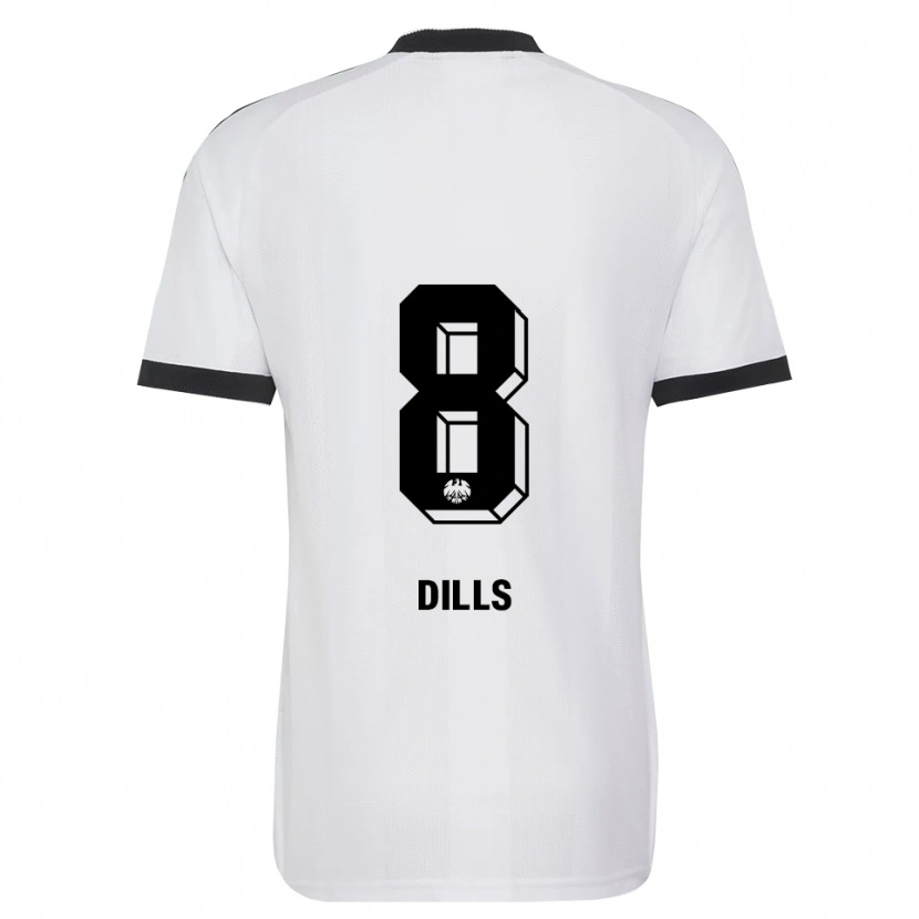 Danxen Män Marvin Dills #8 Svart Vit Bortatröja Matchtröjor 2026/27 Tröjor T-Tröja