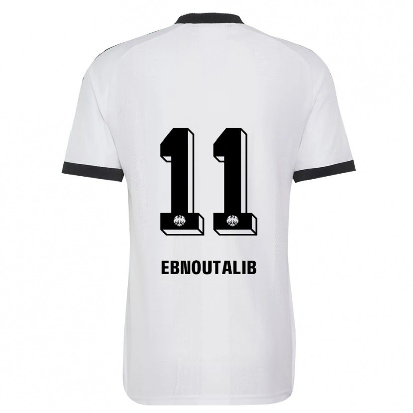 Danxen Män Younes Ebnoutalib #11 Svart Vit Bortatröja Matchtröjor 2026/27 Tröjor T-Tröja
