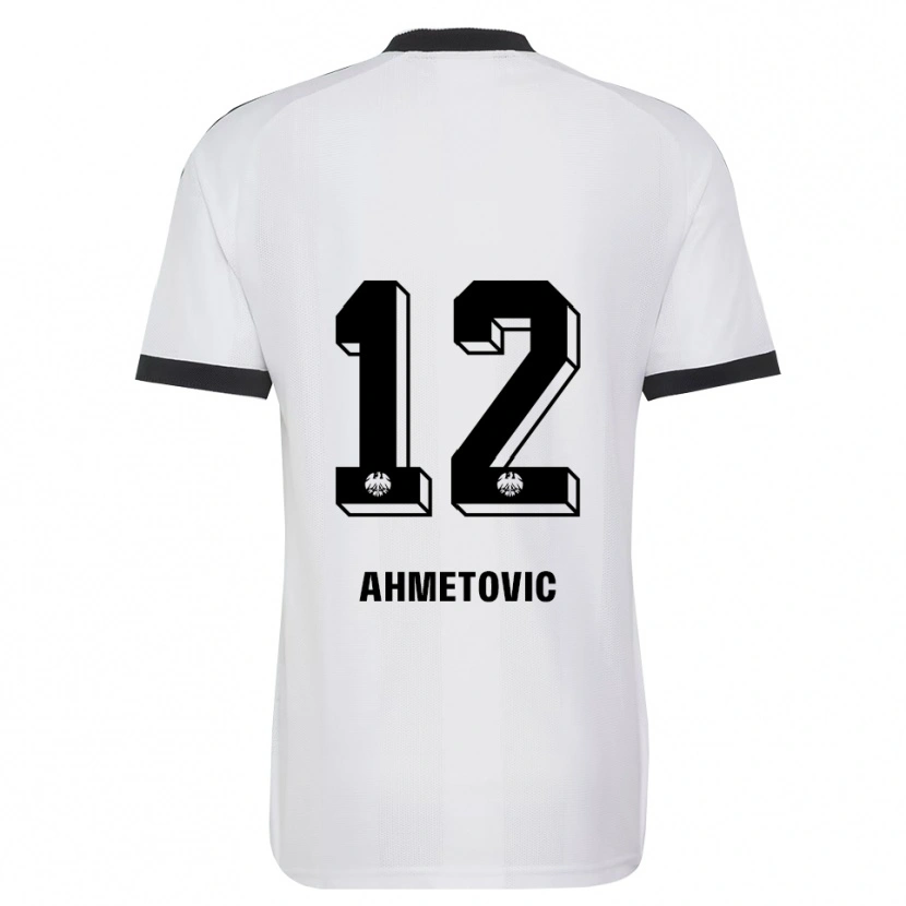 Danxen Män Marko Ahmetovic #12 Svart Vit Bortatröja Matchtröjor 2026/27 Tröjor T-Tröja