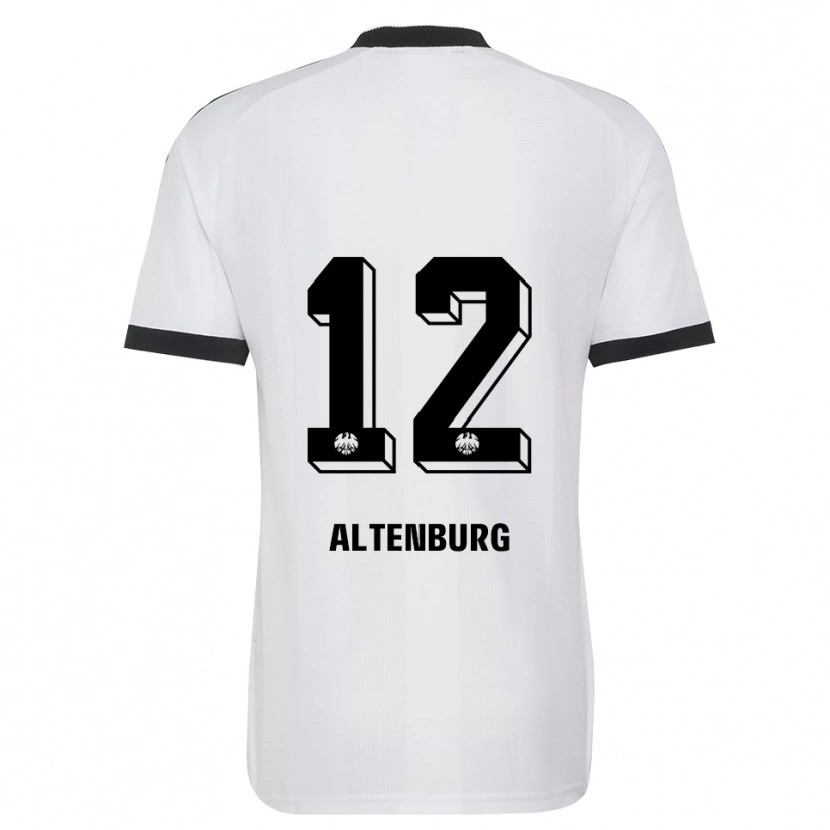 Danxen Män Lina Altenburg #12 Svart Vit Bortatröja Matchtröjor 2026/27 Tröjor T-Tröja