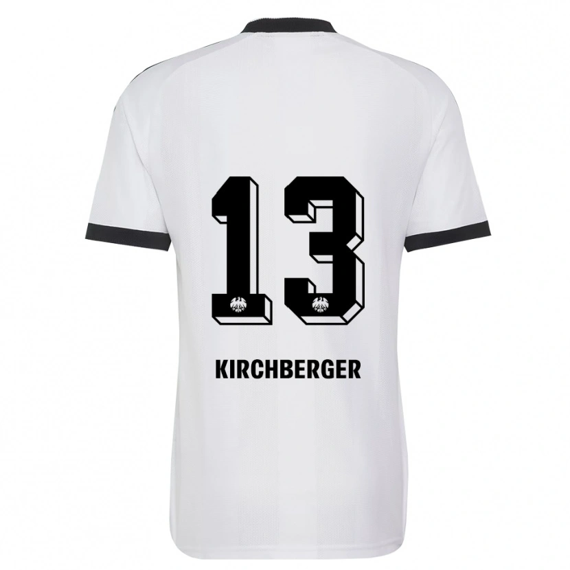 Danxen Män Virginia Kirchberger #13 Svart Vit Bortatröja Matchtröjor 2026/27 Tröjor T-Tröja