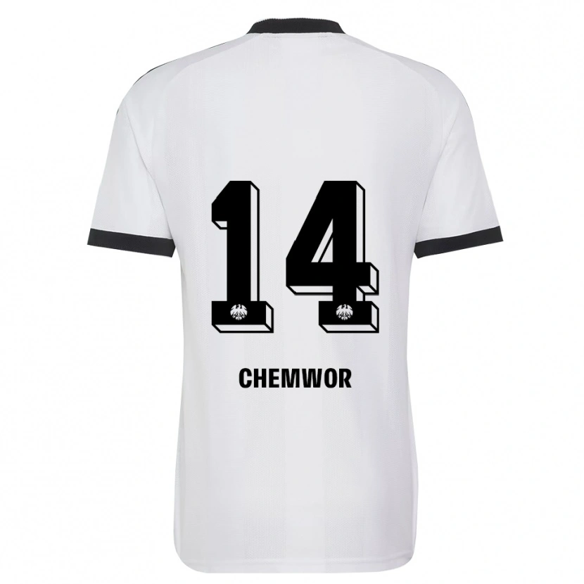 Danxen Män Sadiki Chemwor #14 Svart Vit Bortatröja Matchtröjor 2026/27 Tröjor T-Tröja
