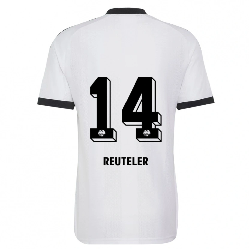 Danxen Män Geraldine Reuteler #14 Svart Vit Bortatröja Matchtröjor 2026/27 Tröjor T-Tröja