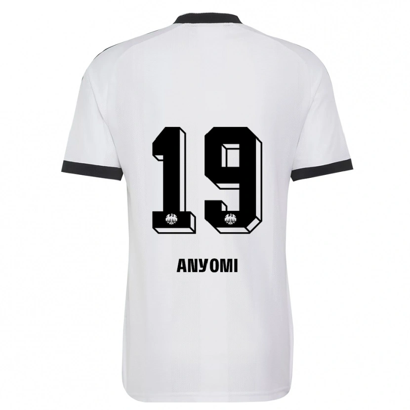 Danxen Män Nicole Anyomi #19 Svart Vit Bortatröja Matchtröjor 2026/27 Tröjor T-Tröja