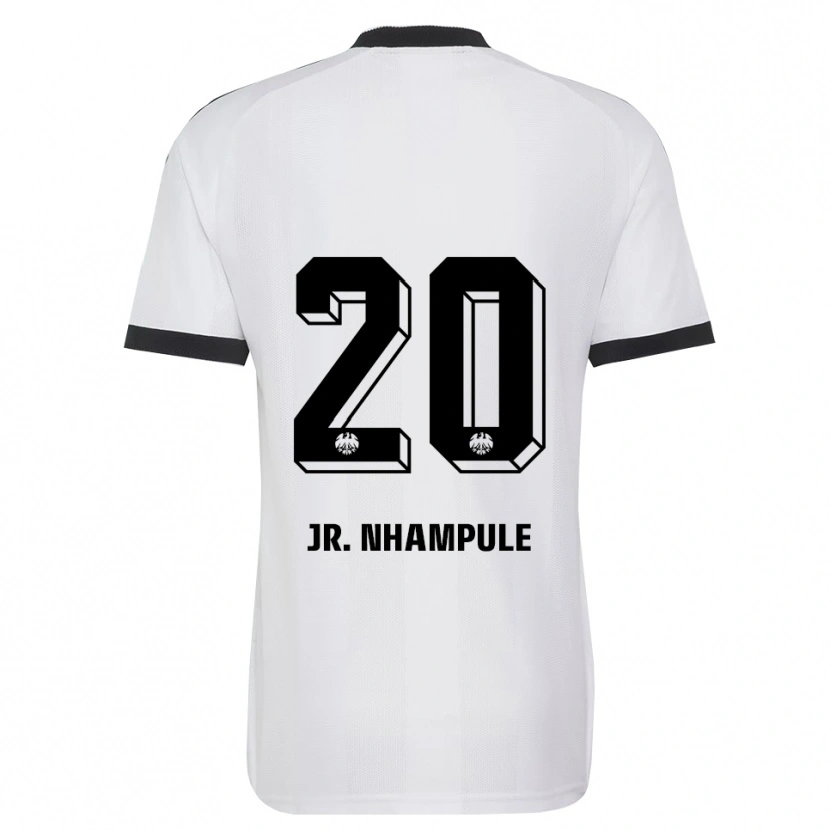 Danxen Män Junior Nhampule #20 Svart Vit Bortatröja Matchtröjor 2026/27 Tröjor T-Tröja