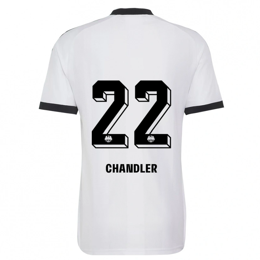 Danxen Män Timothy Chandler #22 Svart Vit Bortatröja Matchtröjor 2026/27 Tröjor T-Tröja