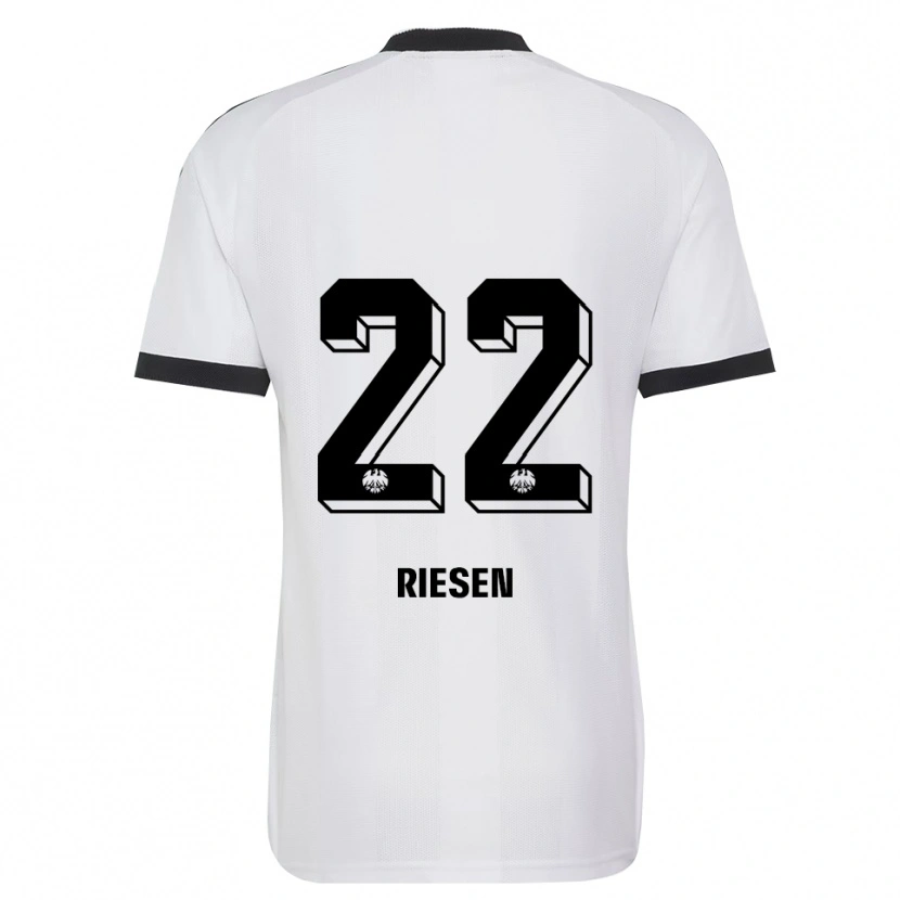 Danxen Män Nadine Riesen #22 Svart Vit Bortatröja Matchtröjor 2026/27 Tröjor T-Tröja