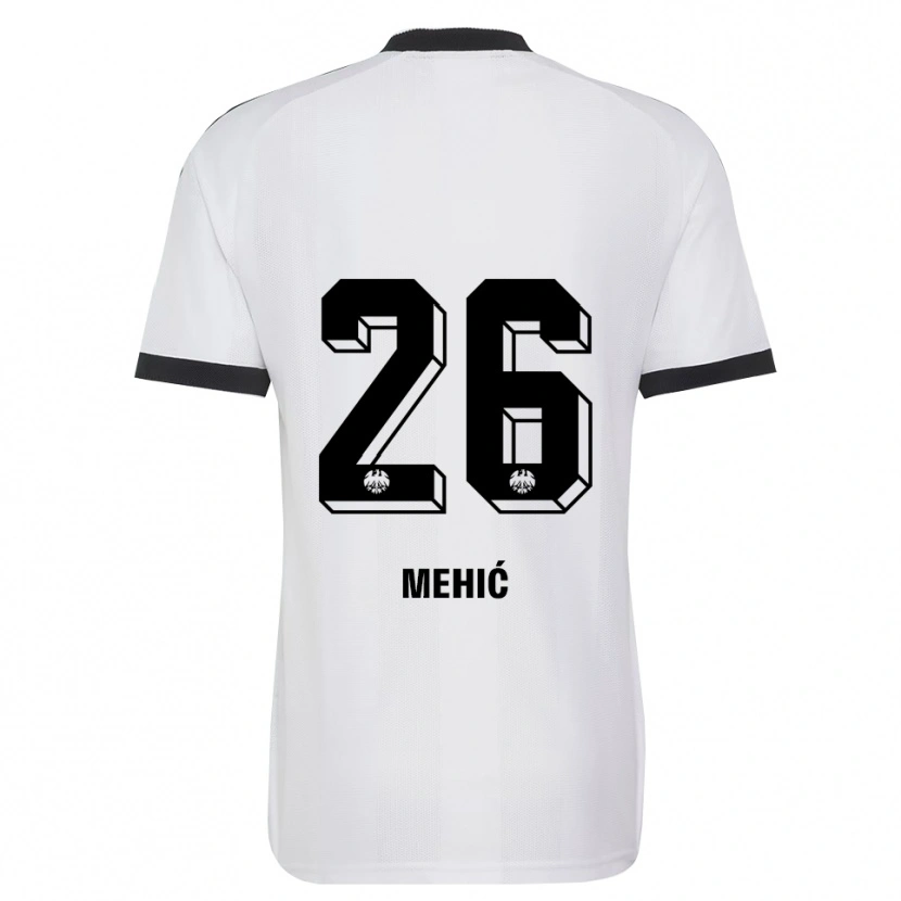 Danxen Män Liam Mehić #26 Svart Vit Bortatröja Matchtröjor 2026/27 Tröjor T-Tröja