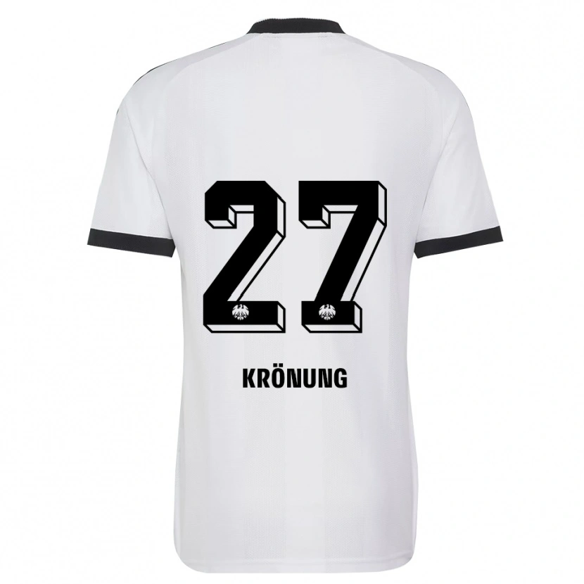 Danxen Män Marlon Krönung #27 Svart Vit Bortatröja Matchtröjor 2026/27 Tröjor T-Tröja