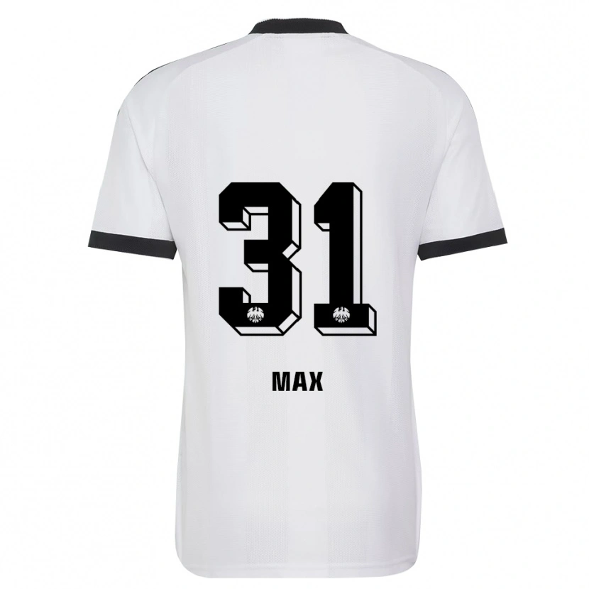Danxen Män Philipp Max #31 Svart Vit Bortatröja Matchtröjor 2026/27 Tröjor T-Tröja