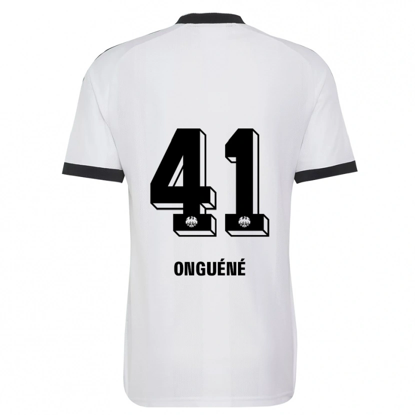 Danxen Män Jérôme Onguéné #41 Svart Vit Bortatröja Matchtröjor 2026/27 Tröjor T-Tröja